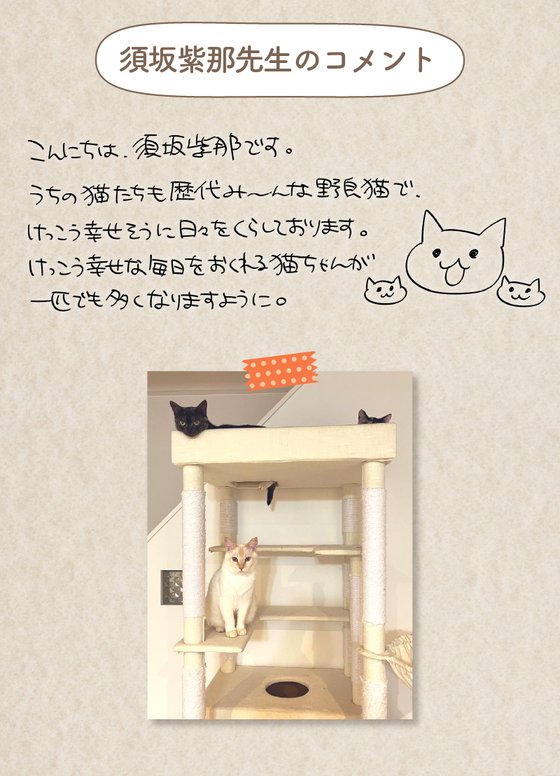 須坂紫那先生コメント