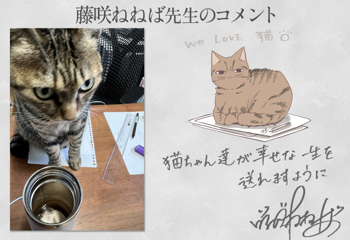 藤咲ねねば先生コメント
