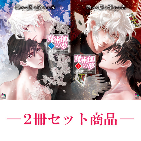 【2冊セット商品】『艶めく闇と溺れる光―魔術師の夢―（上）』+『艶めく闇と溺れる光―魔術師の夢―（下）』【2冊セット有償特典・アクリルコースター】
