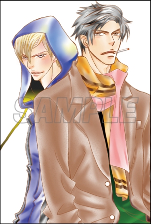 【シェリプラス10周年記念展グッズ】Cheri+原画展ポストカード　石原 理先生「バーボンとハニートースト」