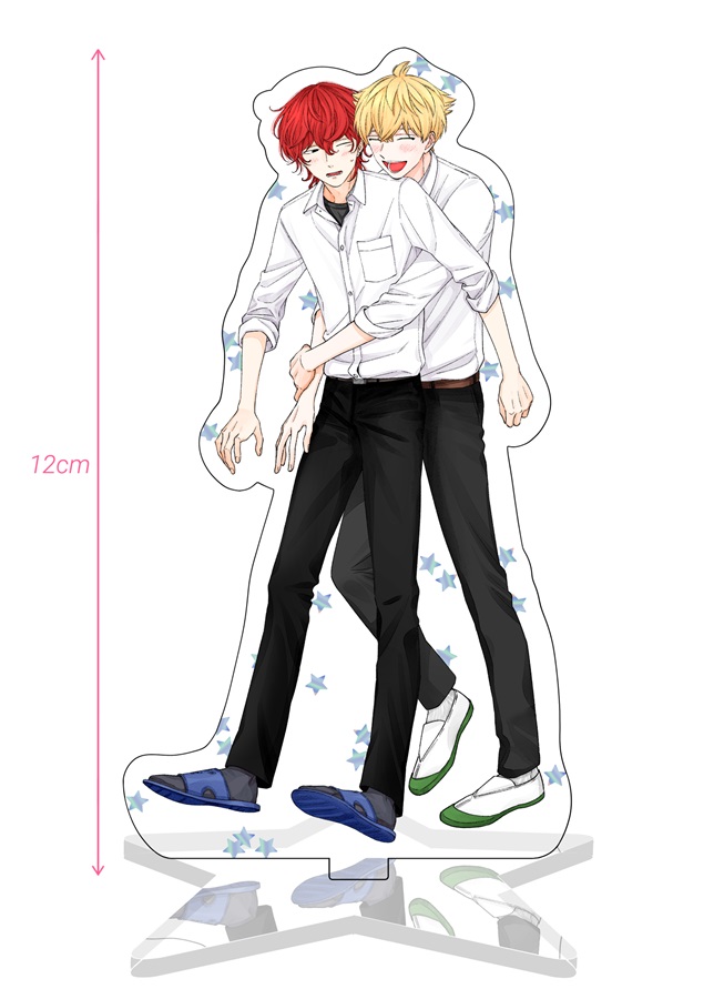 【同人グッズ】キスで描く一等星　制服アクリルスタンド