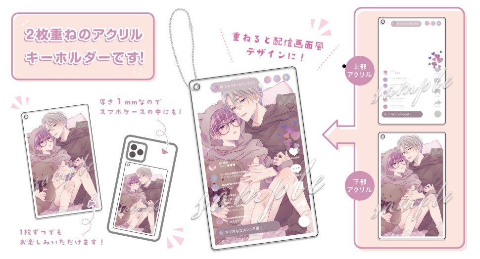 続・ひとりえっちオンライン【有償特典・配信画面風えちえちスライドカードキーホルダー】