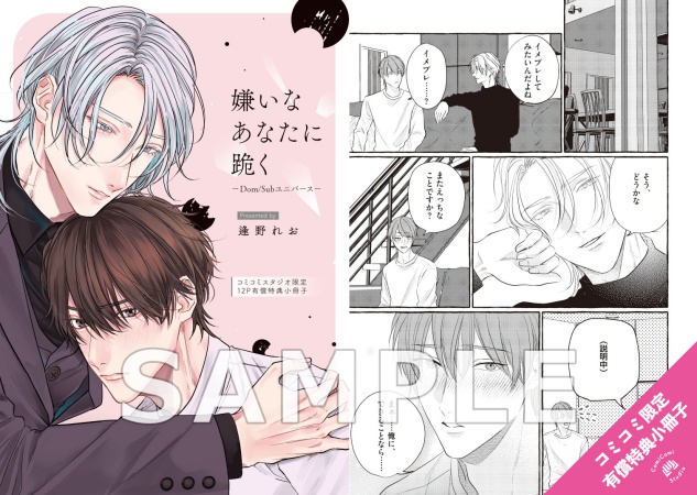 嫌いなあなたに跪く－Dom/Subユニバース－【有償特典・小冊子】