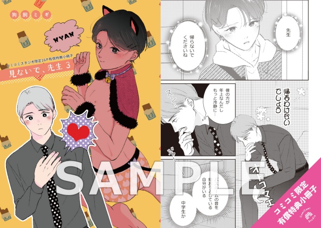 見ないで、先生（3）【有償特典・小冊子】