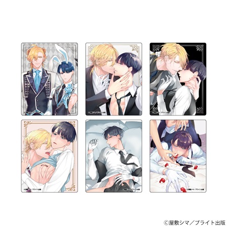 アクリルカード「憐れなβは恋を知らない」01/ボックス（全6種）(公式&描き下ろしイラスト)