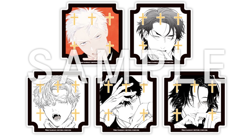ビリー・バリバリー先生「FANGS」トレーディングアクリルコースター（全5種）