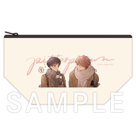 三上志乃先生「#ピットスポルムの2人にリクエストキャンペーン」記念　キャンバスポーチ（全２種）【B】