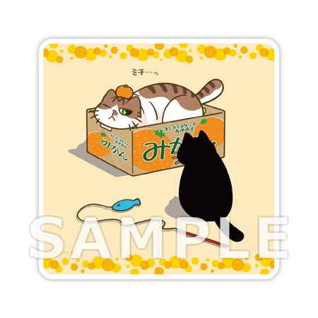 天王寺ミオ先生★アクリルコースター/06【コミコミ×猫助け】