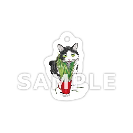 間宮法子先生★アクリルチャーム/03【コミコミ×猫助け】