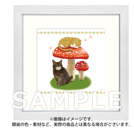 【受注生産】ヤマヲミ先生★イラストフレーム/06【コミコミ×猫助け】