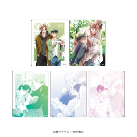 アクリルカード「君の瞳は宝石よりも」01/ブラインド(全5種)(公式&描き下ろしイラスト)