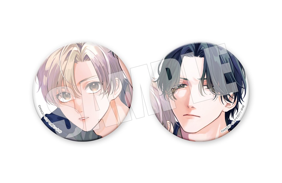 【同人グッズ】Hiカロリー先生 缶バッジ2種1セット：A【記念日フェア】