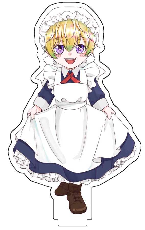 【同人グッズ】【特典付】麟ちゃん（専属メイドは&alpha;様）アクリルスタンド