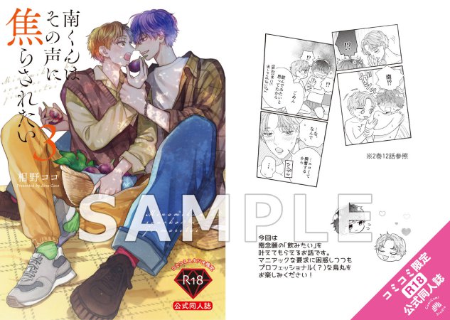 南くんはその声に焦らされたい（3）【有償特典・おとなの公式同人誌】