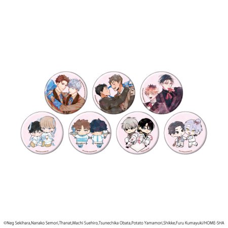 ホログラム缶バッジ(65mm)「.Bloom＆メロキス」01/BOX(全7種)(描き下ろしイラスト)