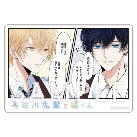 長谷川先輩と橘くん【有償特典・アクリルカード】