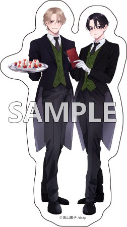 drap butler's cafe ダイカットステッカー【美山薫子】