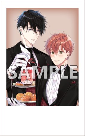 drap butler's cafe あたりつきチェキ風カード（全6種・ランダム）