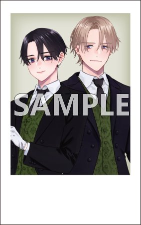 drap butler's cafe あたりつきチェキ風カード（全6種・ランダム）