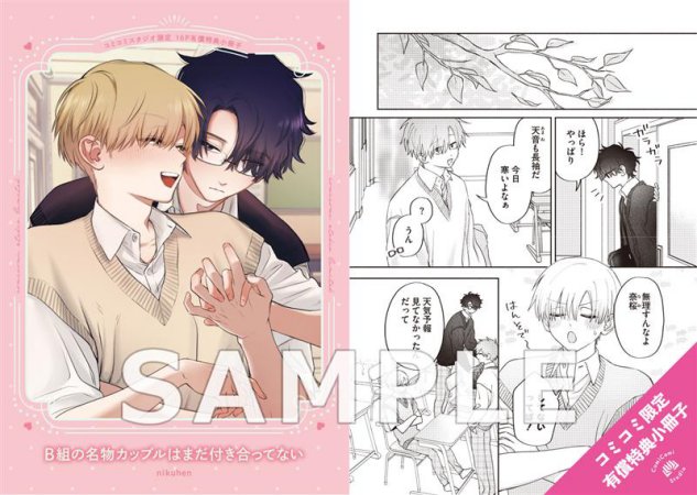 B組の名物カップルはまだ付き合ってない【有償特典・小冊子】