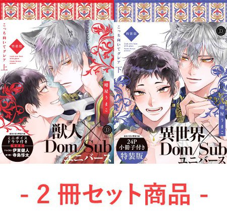 【2冊セット商品】『こっち向いてグレア（上）特装版＋（下）特装版』