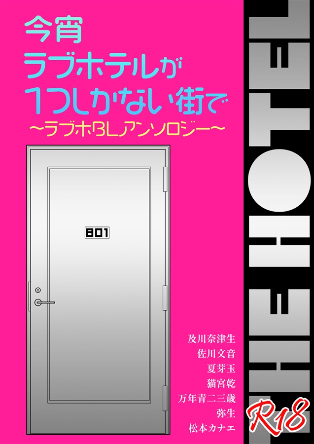 ・【小説】今宵ラブホテルが1つしかない街で～ラブホBLアンソロジー～