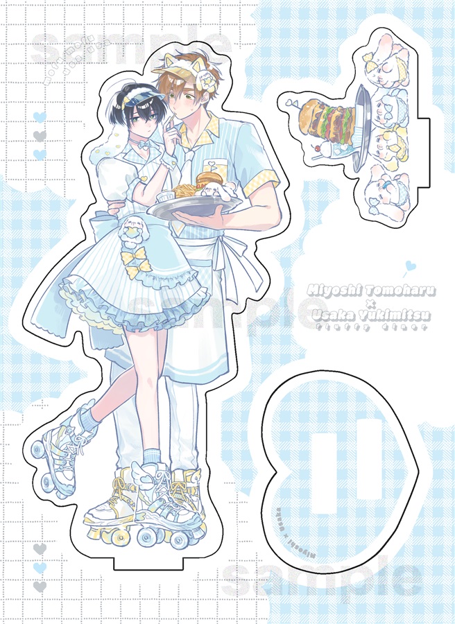 【同人グッズ】【受注予約】みようさアクスタ-ダイナー風-