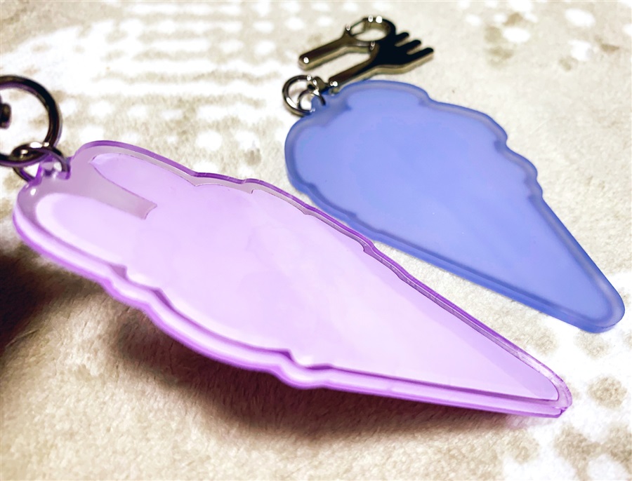 【同人グッズ】【おっきな愛で満たして】パステルアイス アクリルキーホルダー