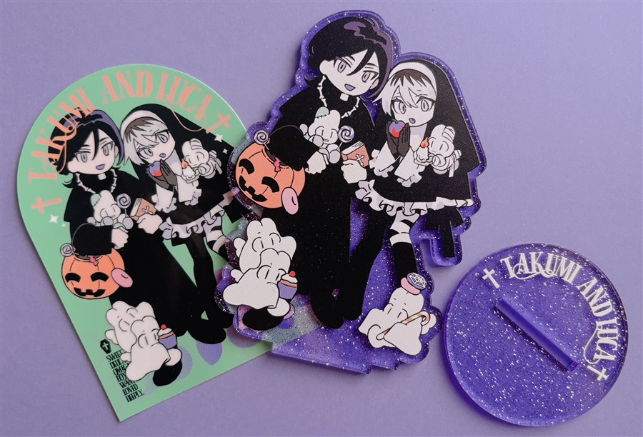 ・【同人グッズ】拓るかハロウィングッズセット