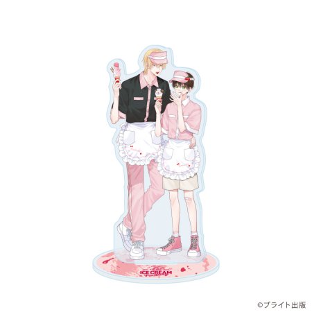 アクリルスタンド「Tulle Ice Cream Factory -7th Anniversary-」01/あられちゃん先生(描き下ろしイラスト)
