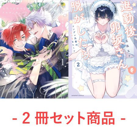 【2冊セット商品】『ふたりよがりなメルティチャーム（1）（単品）』＋『退勤後、卯坂さんを脱がしたら～ツンデレ先輩のえっちなヒミツ（2）（単品）』