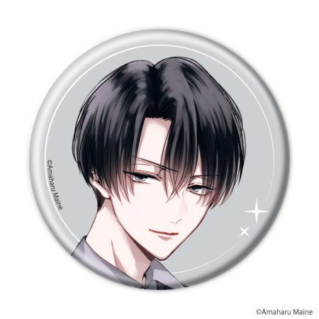 缶バッジ「イケないエリートΩは淫らにとろける」01/コンプリートセット(全5種)(公式&描き下ろしイラスト)
