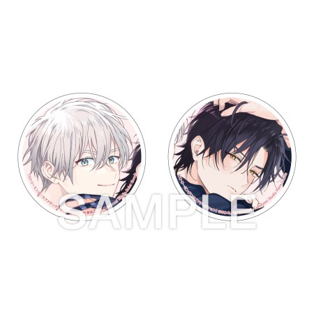 おわる先生「ストリーミング・ラブアディクション」アクリルミニアートメダル（2個セット）