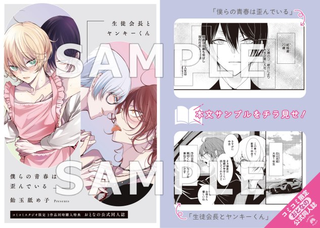 【2冊セット商品】『生徒会長とヤンキーくん 特装版』＋『僕らの青春は歪んでいる 特装版』【2冊セット有償特典・おとなの公式同人誌】