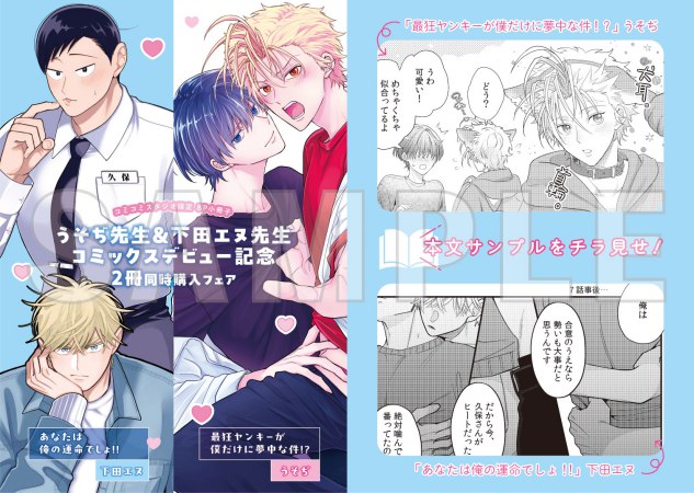 【2冊セット商品】『最狂ヤンキーが僕だけに夢中な件！？（単品）』+『あなたは俺の運命でしょ!!【有償】』