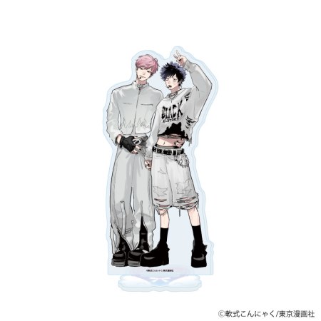 アクリルスタンド「軟式こんにゃく先生」01/「箱推しBLフェア～アイドルたちとのカフェタイム～」(描き下ろしイラスト)