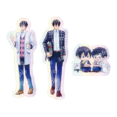 オーロラステッカーセット　PINK/NAVY TRAD. CLUB ver.　異世界の沙汰は社畜次第