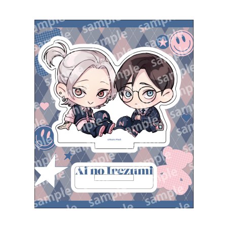 アクリルスタンド　デフォルメ　PINK/NAVY TRAD. CLUB ver.　愛の刺青