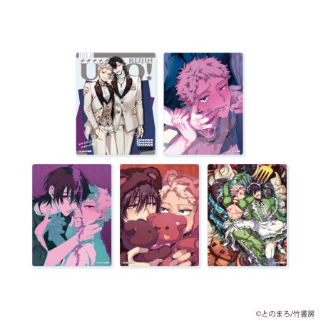アクリルカード「麗人uno!周年記念フェア」02/最愛のヴェノム ブラインド(全5種)(公式&描き下ろしイラスト)