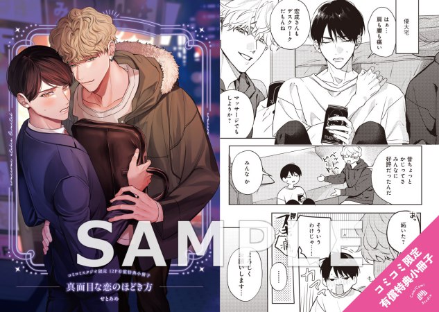 真面目な恋のほどき方【有償特典・小冊子】【10/14締切！予約キャンペーン特典：複製原画ペーパー】
