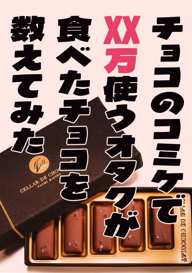 チョコのコミケでXX万使うオタクが食べたチョコ数えてみた【特典付き】